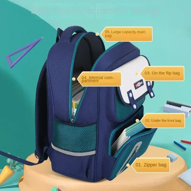 sac à dos scolaire tendance pour enfants, nouveau modèle pour garçons et filles, sac à dos imperméable pour écoliers du primaire, sac à bandoulière pour enfants