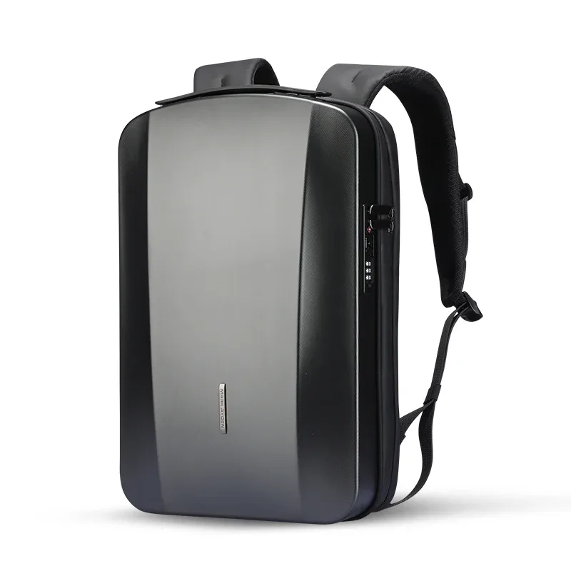 sac à dos rigide pour homme mark ryden, sacoche pour ordinateur portable 17,3 pouces avec serrure tsa, chargement usb, résistant à l'eau, pour les déplacements professionnels