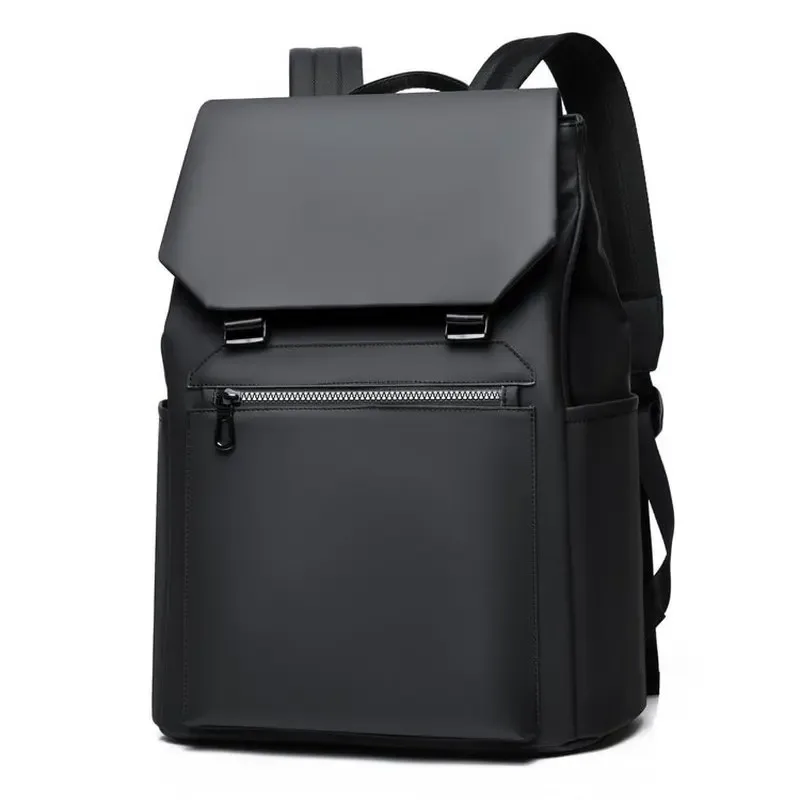 Sac à dos unisexe décontracté et tendance pour les trajets professionnels, grande capacité, sac pour ordinateur portable 15 pouces, en tissu Oxford, antivol, sac à bandoulière