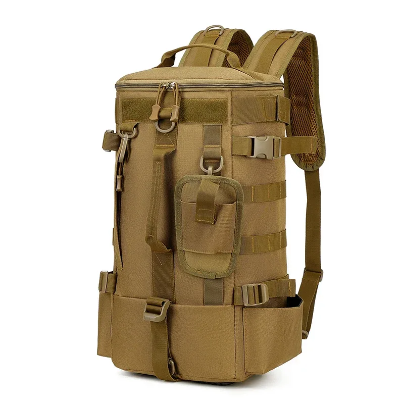 sac à dos tactique multifonctionnel vert militaire pour hommes, sac étanche de grande capacité pour voyage en plein air, alpinisme, équipement de camping et de randonnée
