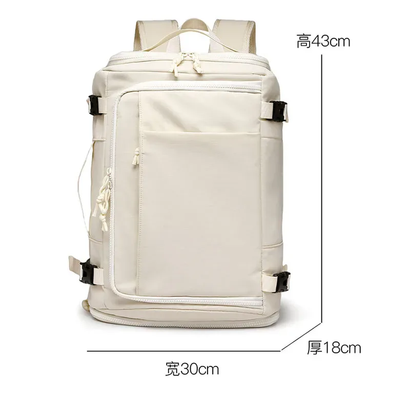 sac à dos décontracté grande capacité, imperméable, multifonctionnel, pour ordinateur portable, voyage, haut de gamme, léger