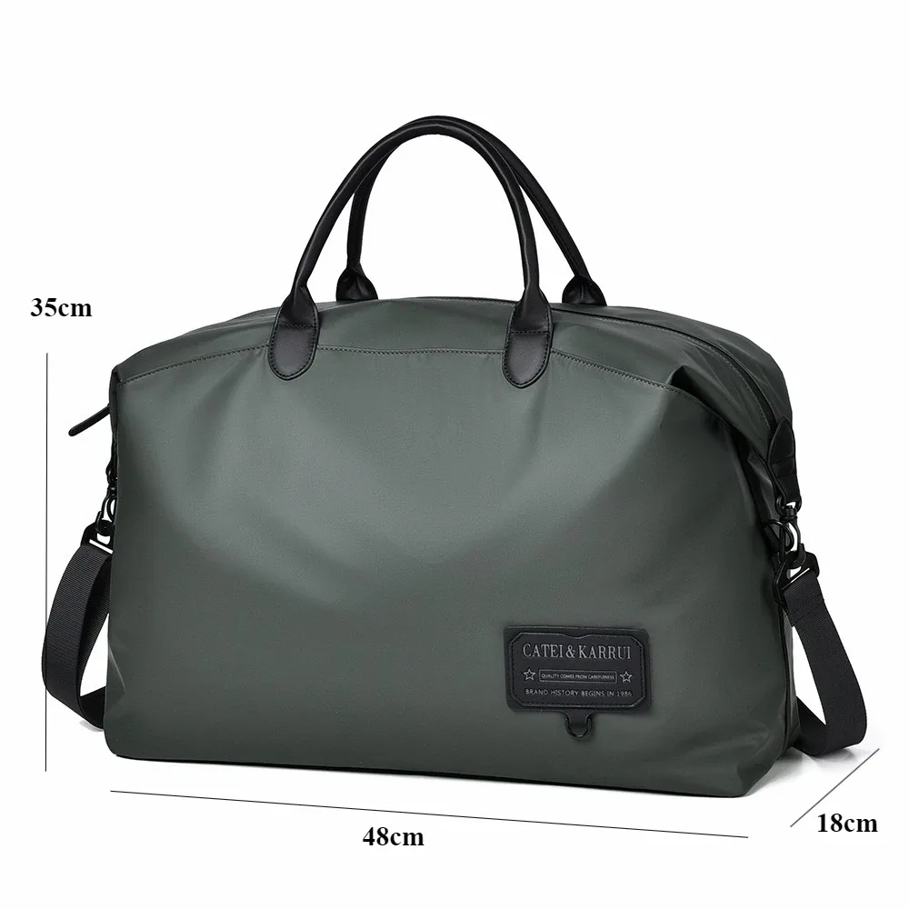 nouveau fourre-tout de voyage hommes sac à main oxford grande capacité sacs à main pour hommes porte-documents voyage sacs à bandoulière étanche sac de bagages de sport
