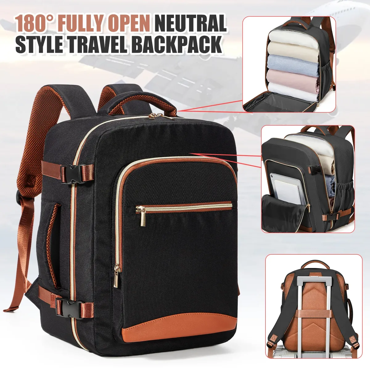 ryanair sac à dos 40x30x20 sac à dos de voyage wizzair cabine sac hommes femmes 15.6 pouces sac à dos pour ordinateur portable sac à dos décontracté collège sac à dos