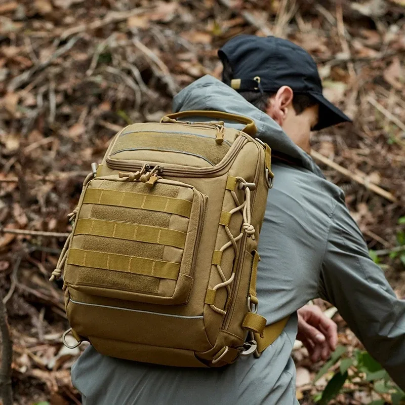 sac d'alpinisme de haute qualité, sacs à dos tactiques d'extérieur de grande capacité, sac à dos multifonctionnel étanche pour trekking en plein air