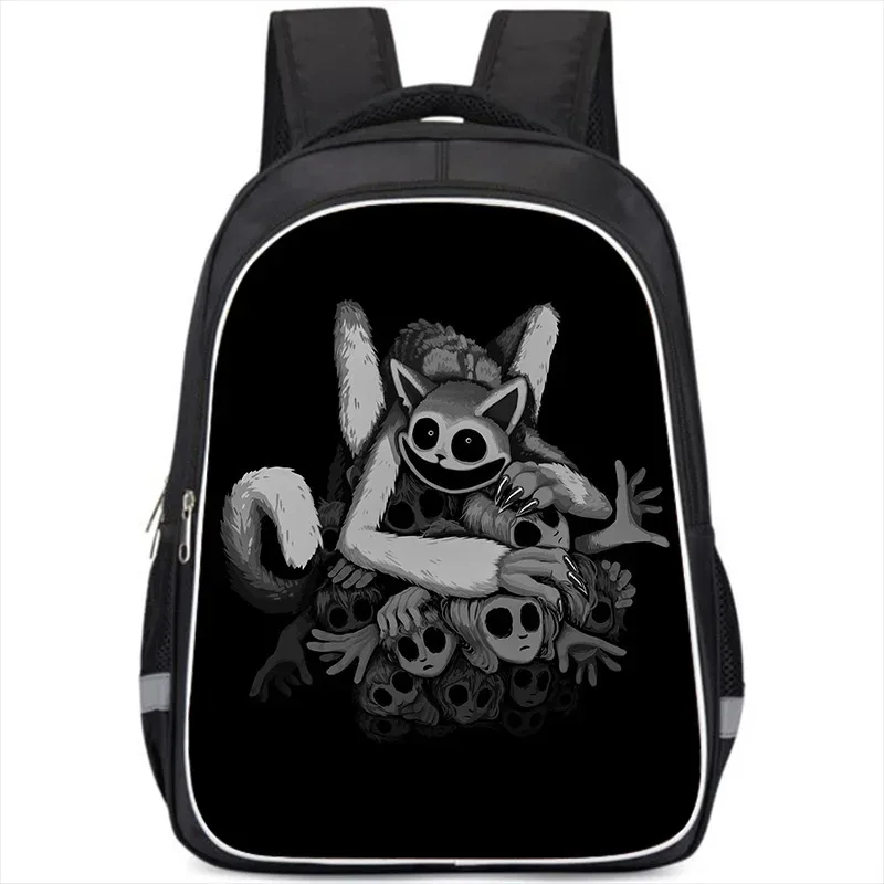 sac à dos smiling critters pour enfants, cartable double couche, cadeau d'anniversaire, sacs d'ordinateur pour étudiants