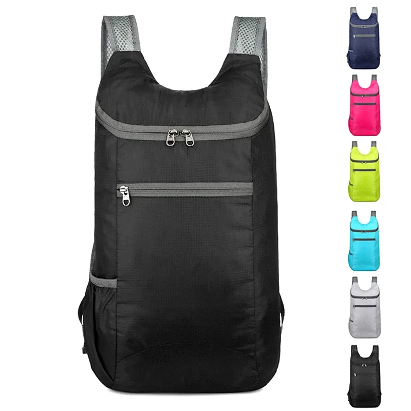 sac à dos pliable étanche pour hommes et femmes, sac de jour de voyage, sac de sport de loisirs, sac de camping portable, sac de randonnée, sac de plein air, grande capacité, unisexe