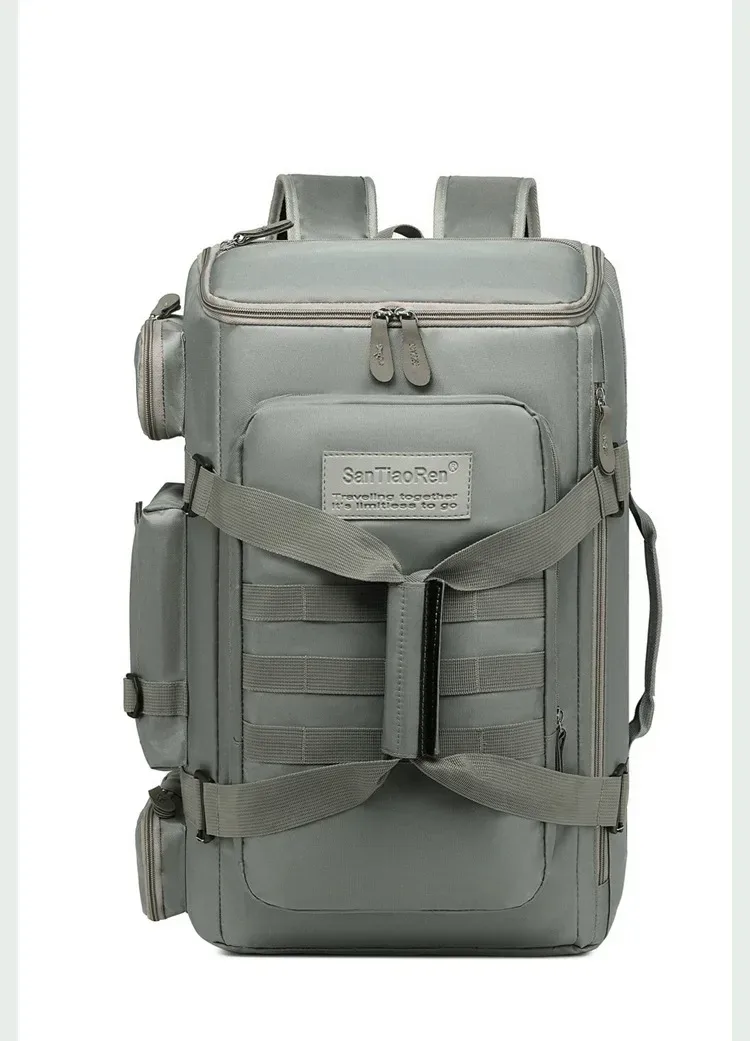 multi-poches hommes sac à dos pour ordinateur portable voyage grande capacité voyage affaires bagage à main week-end sac à dos décontracté bagages sac de randonnée bolso