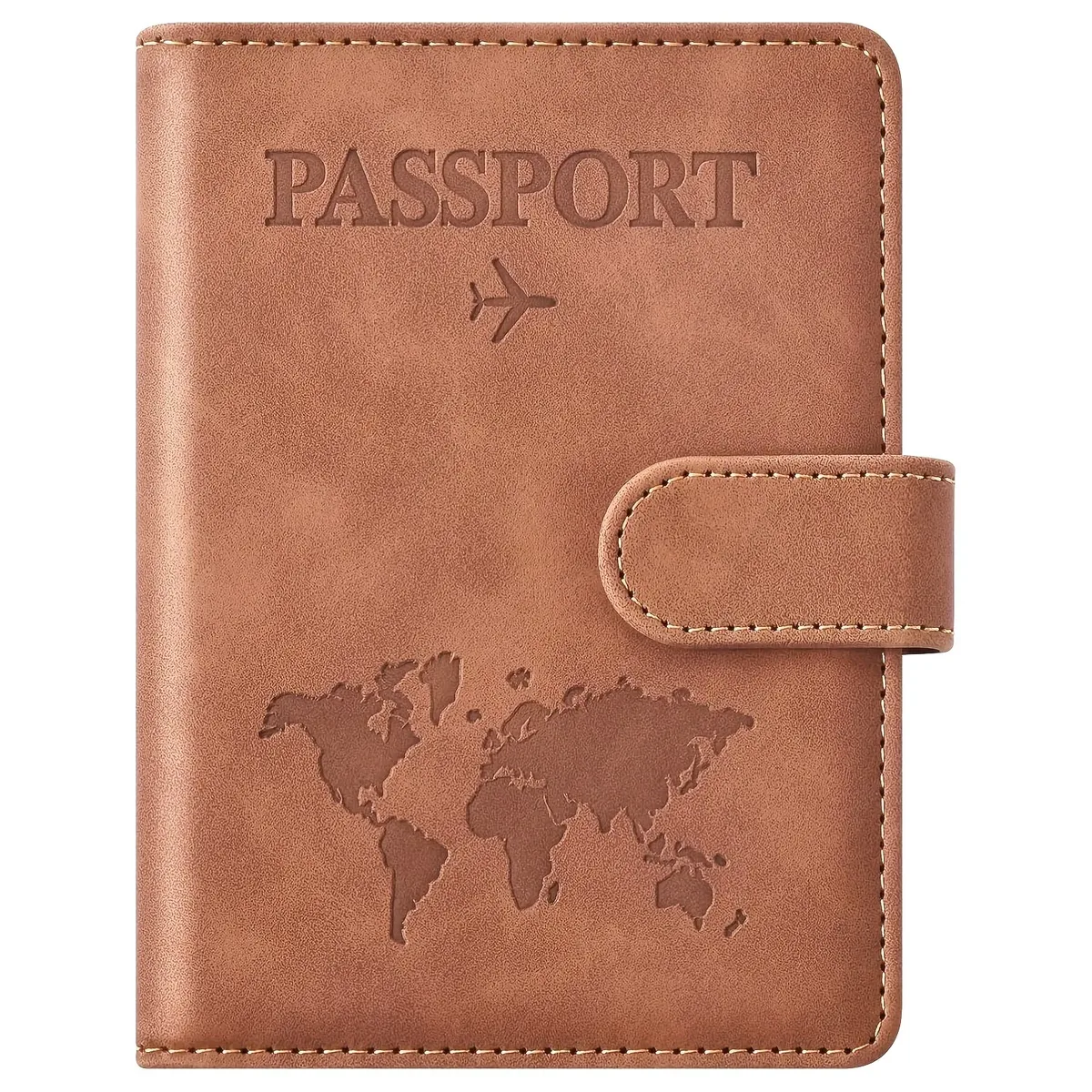 portefeuille de voyage anti-rfid pour femme, organiseur mince tout-en-un pour des voyages internationaux sécurisés