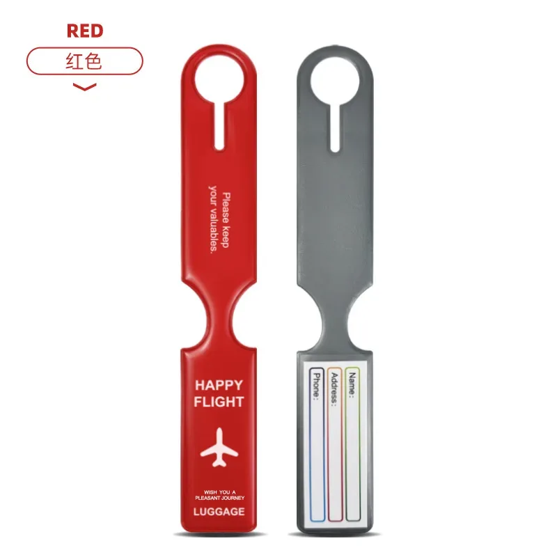 étiquettes de bagage de voyage, housses de protection pour étiquettes d'identification de valise, porte-étiquettes de bagage, étiquettes d'embarquement, étiquettes portables, accessoires de voyage tendance