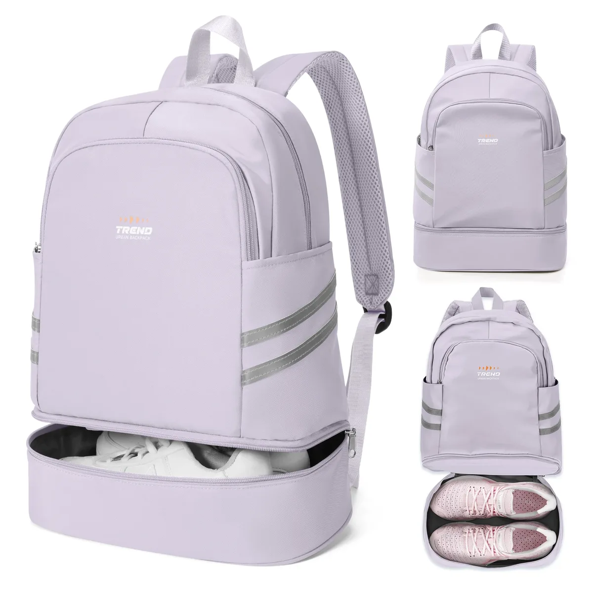 sac à dos de gymnastique pour femmes avec compartiment à chaussures, sac à dos de voyage pour femmes, sac à dos de sport étanche, sac à dos de plage pour fitness et natation 