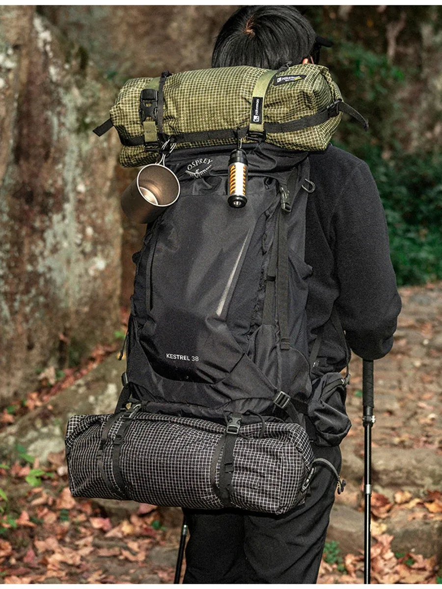 sac d'accessoires pour la randonnée en plein air, sac à dos extensible multifonctionnel en dyneema, compartiment supérieur