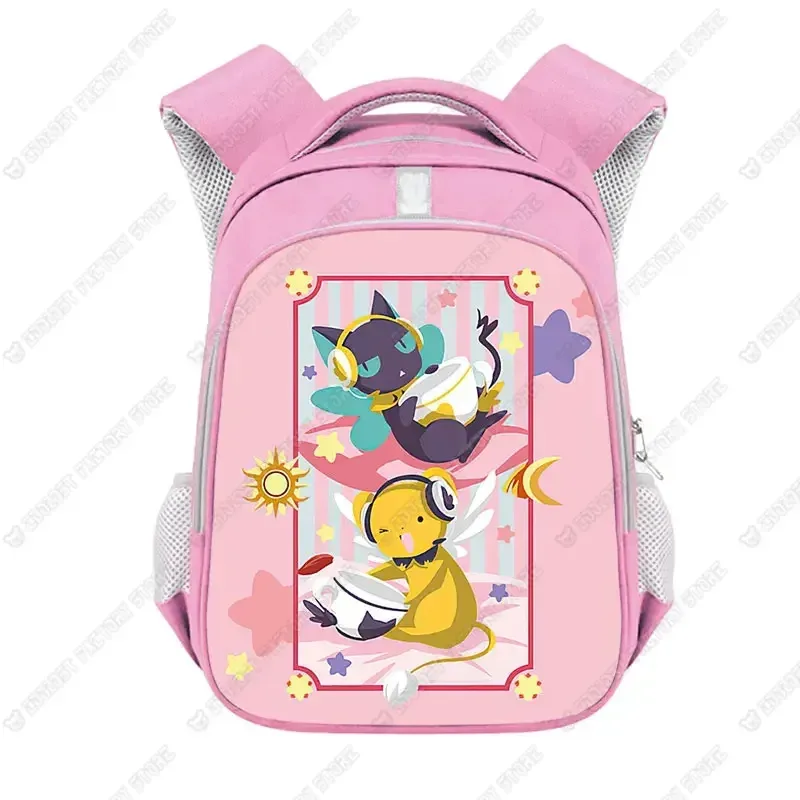 anime anime cardcaptor sakura sac à dos pour adolescente filles enfants sacs d'école femmes sacs à dos d'ordinateur portable enfants maternelle sac cadeau