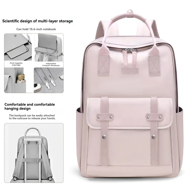 sac à dos tendance de marque polo, design féminin de niche, sac à dos à la mode, sacoche pour ordinateur pour étudiants universitaires, sac pour collégiens