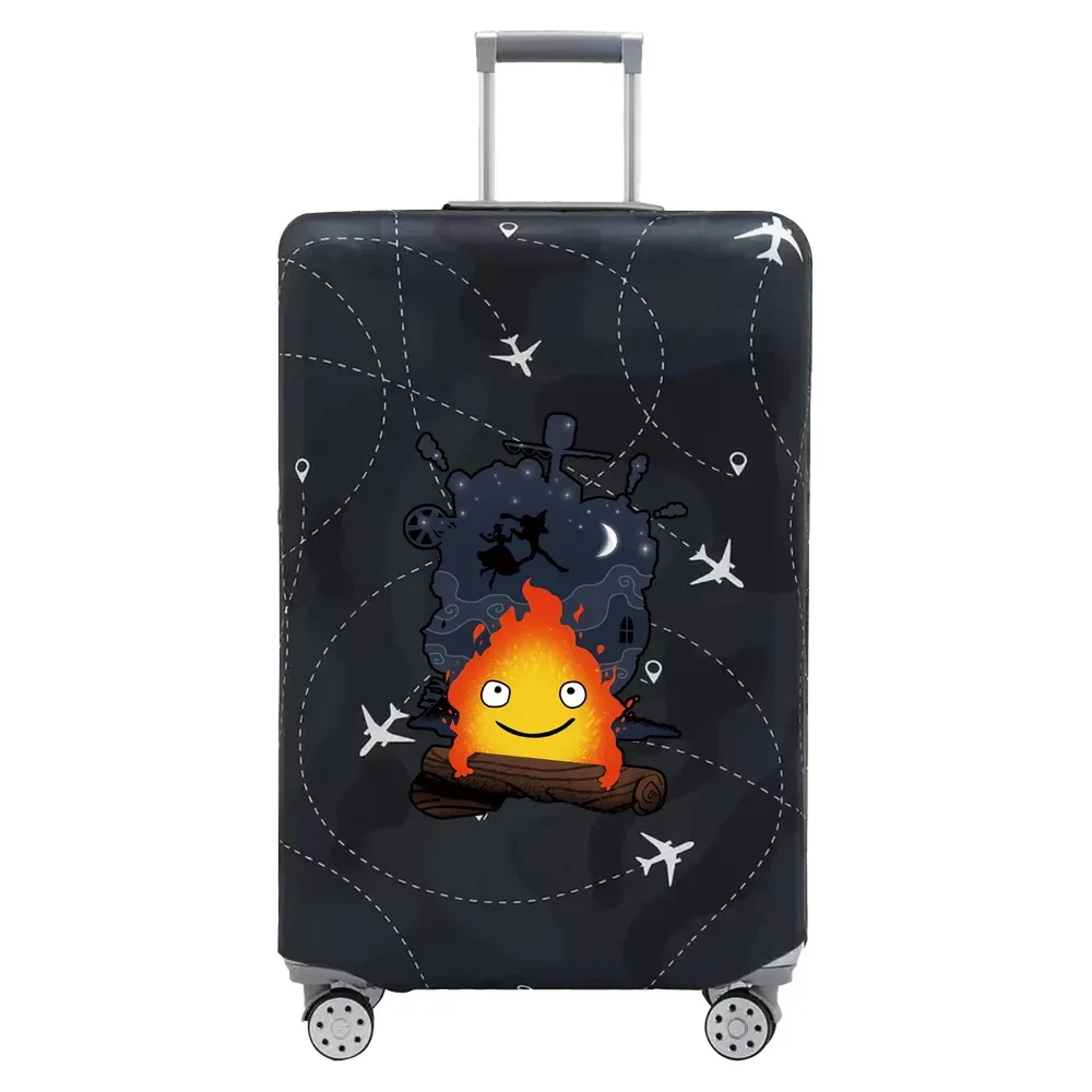 couvertures de bagages de voyage, housse de protection, housses de valise anti-poussière commandées, série d'impression de dessin animé, accessoires de voyage for18-32inch