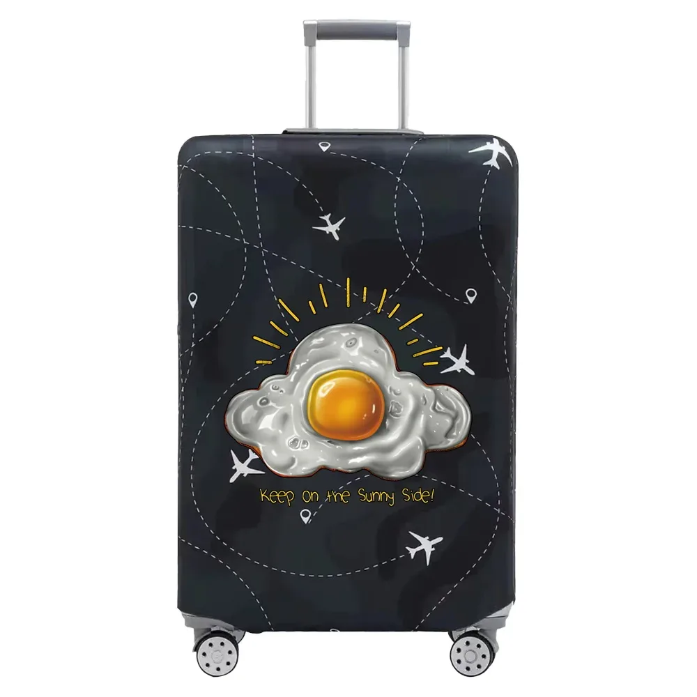couvertures de bagages de voyage, housse de protection, housses de valise anti-poussière commandées, série d'impression de dessin animé, accessoires de voyage for18-32inch