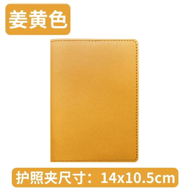 étui porte-passeport en cuir pu, accessoires de voyage, étiquettes de bagages, porte-billet d'affaires, couverture de passeport pour femmes et filles