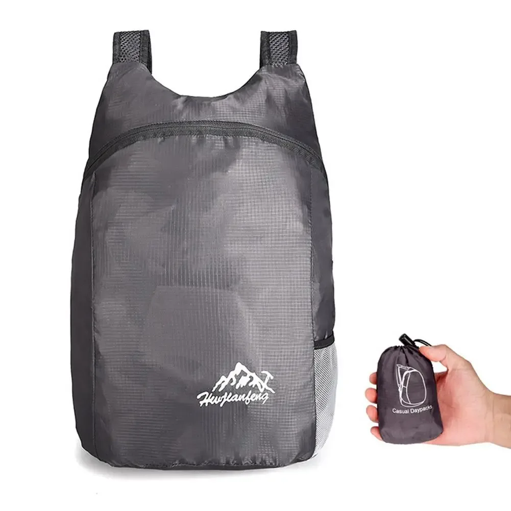 sac pliable ultraléger pour hommes et femmes, sac à dos étanche de grande capacité, sacs de voyage portables légers, sac à dos de sport de plein air