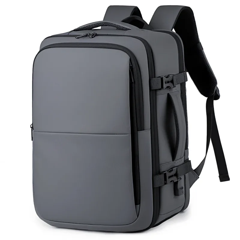 sac à dos étanche extensible pour voyages d'affaires, sac pour ordinateur de 15,6 pouces avec chargement usb, sac à dos de grande capacité pour hommes et femmes
