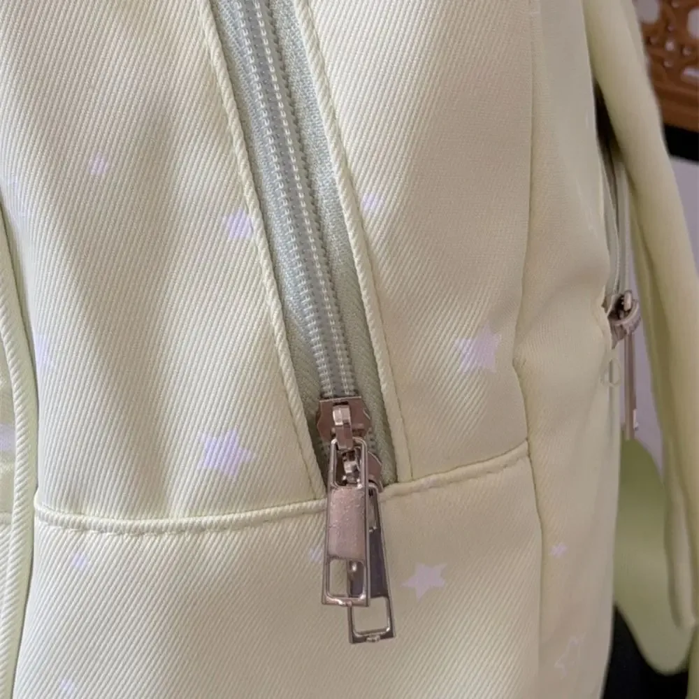 sac à dos transparent à imprimé étoiles kawaii lolita itabag, sac ita transparent imprimé avec plusieurs poches, sac à dos pour usage extérieur