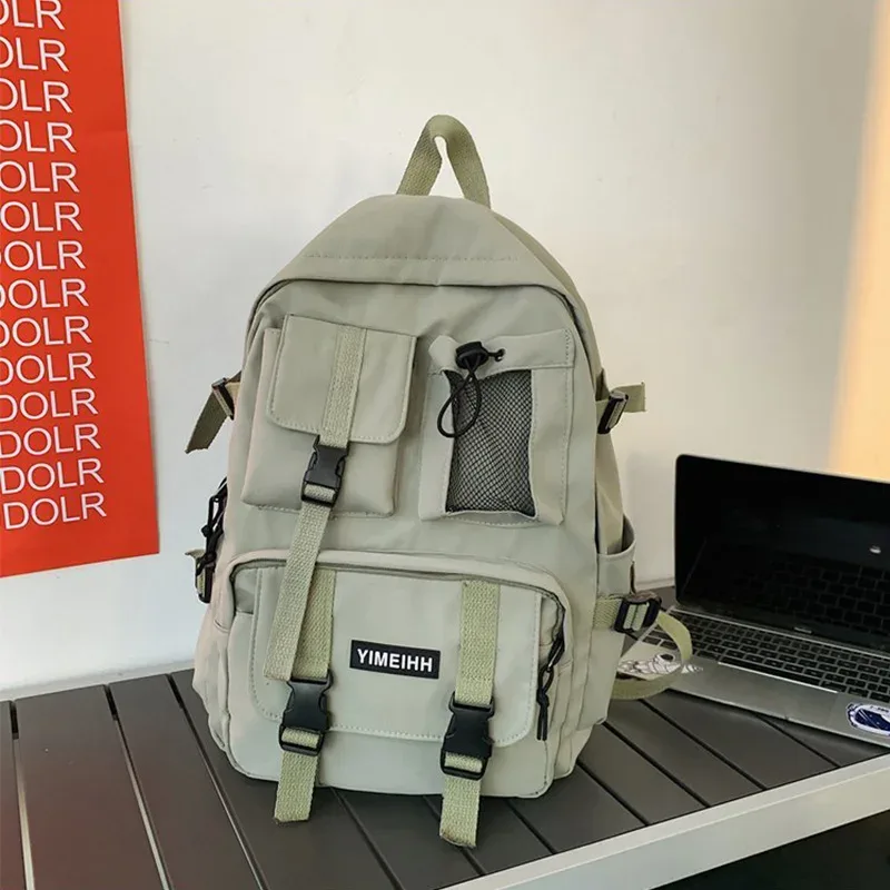 sac à dos multifonctionnel pour ordinateur portable adolescent, sac d'école en toile cool pour femmes, sacs à dos d'étudiant de haute qualité, cartable à la mode pour garçons et filles