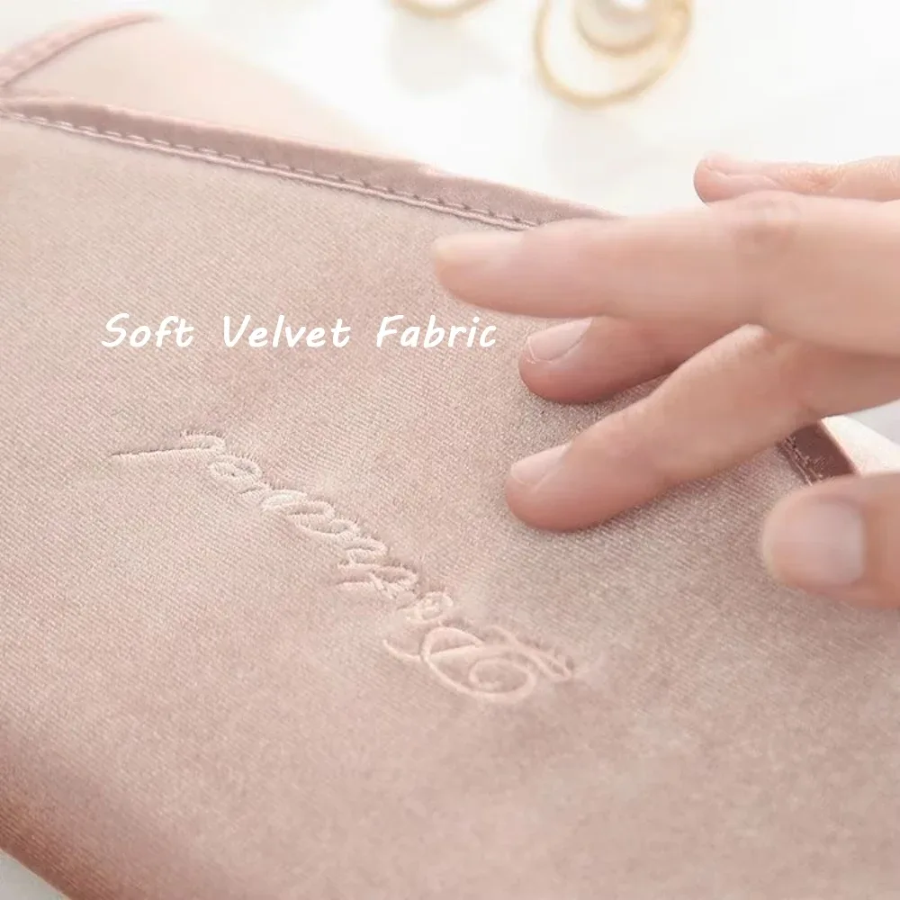 mini trousse à cosmétiques pour filles, avec fermeture éclair, support d'organisation portable, fournitures pour rouges à lèvres, organisateur de petits objets et de pièces de monnaie