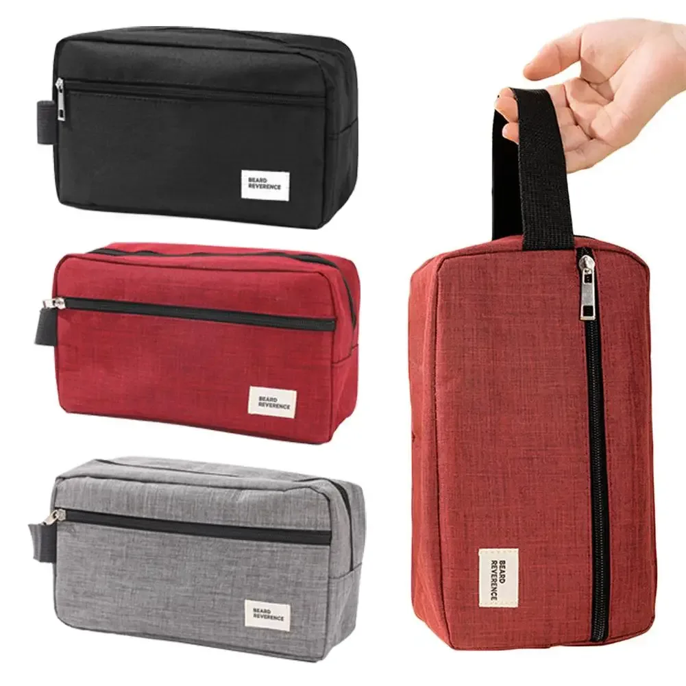 trousse de maquillage de capacité pour hommes et femmes – trousse à cosmétiques trousse de toilette de voyage d'affaires en plein air