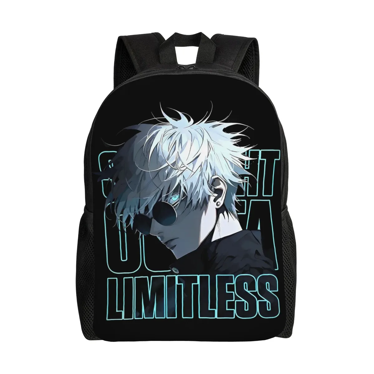 sac à dos manga gojo satoru pour hommes, femmes, adolescents, étudiants, sac de travail, sac à bandoulière jujutsus kaisens, sac à dos d'université, sac de sport