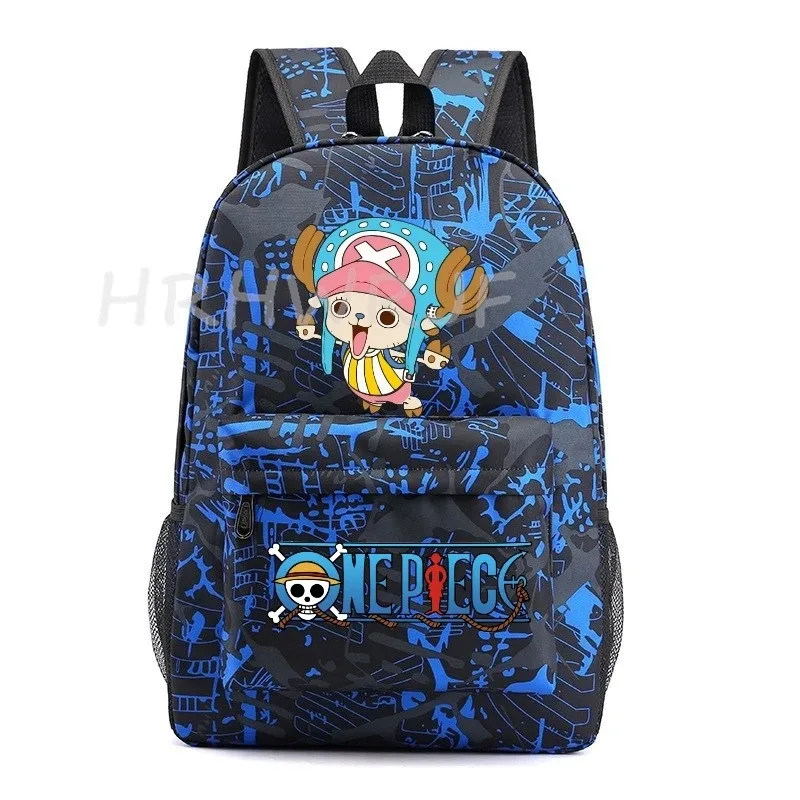 sac à dos one piece monkey d luffy pour adolescents, sac à dos en nylon pour filles, sac à dos mignon pour femmes, sac à dos pour ordinateur portable, sac de voyage, sac à dos de grande capacité, unisexe