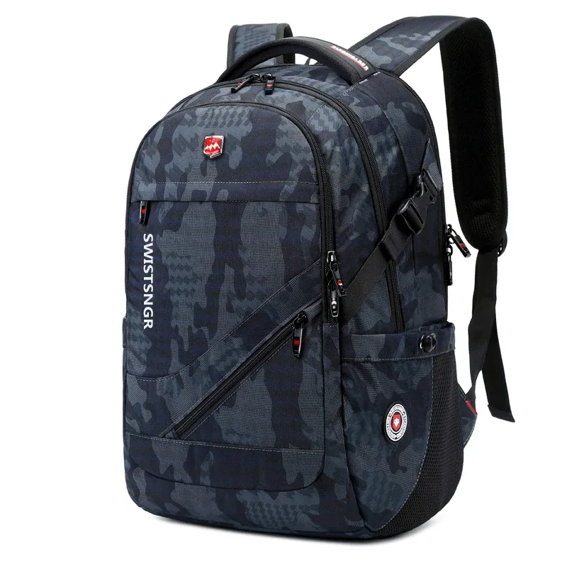 nouveau sac à dos étanche pour homme, compatible avec ordinateur portable 17 pouces, sacs de chargement usb, sac à dos de voyage pour femme, sac d'école vintage pour avion, mochila