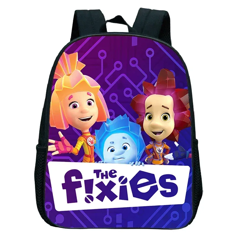 sac à dos pour enfants de la série télévisée the fixies, sac à dos pour la maternelle, pour garçons et filles, sac à dos de dessin animé the fixies, mochila