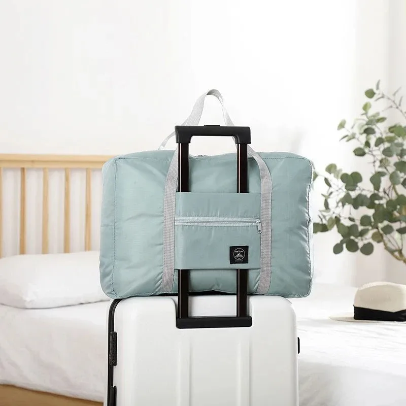 sac de voyage pliable pour compagnie aérienne, sac à main pour femmes et filles, léger, grande capacité, sport, week-end, voyage de nuit