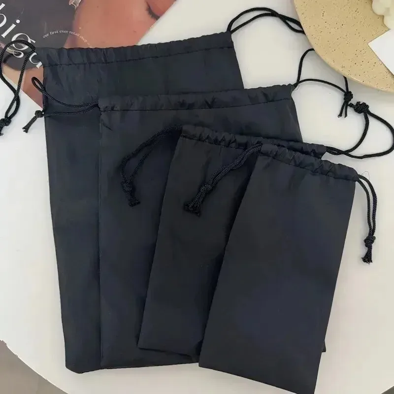pochette de rangement étanche en nylon avec cordon de serrage, sac de voyage oxford, sacs multifonctionnels 10x20cm à 30x20cm pour activités de plein air