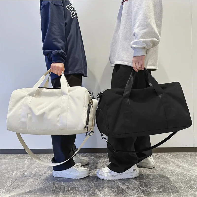 sac de sport personnalisé avec logo, sac de voyage à courte distance, sac à main avec séparation sec/humide, sac de sport personnalisé avec nom