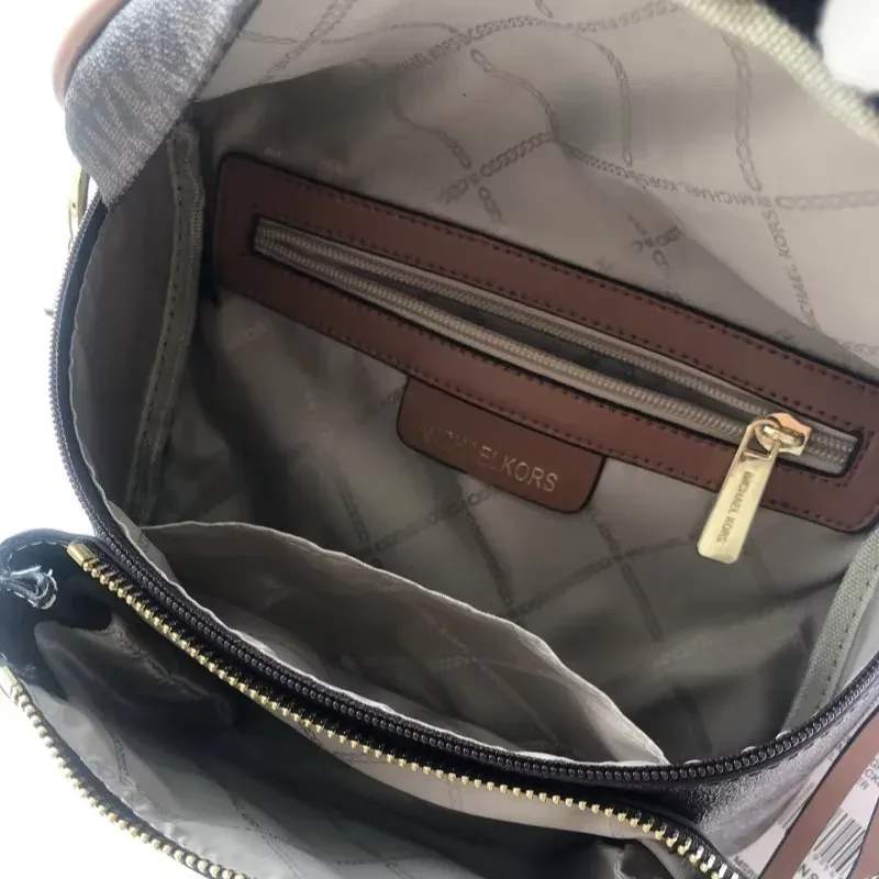 sac à dos à bandoulière classique décontracté michael kors neuf, sac de voyage multifonction à chaîne de haute qualité pour femmes mk.