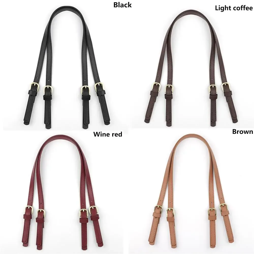 sangle de sac en cuir pu pour femme, poignées de sac à main amovibles, double structure, poignées de remplacement réglables, 65-71cm, accessoires de sac, 1pc