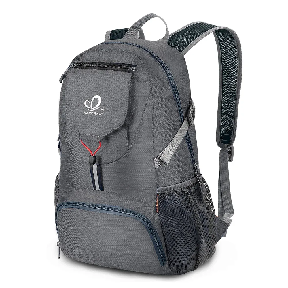 waterfly petit sac à dos léger pliable 20l ultra léger pliable voyage randonnée camping sac à dos sac de jour pour homme femme