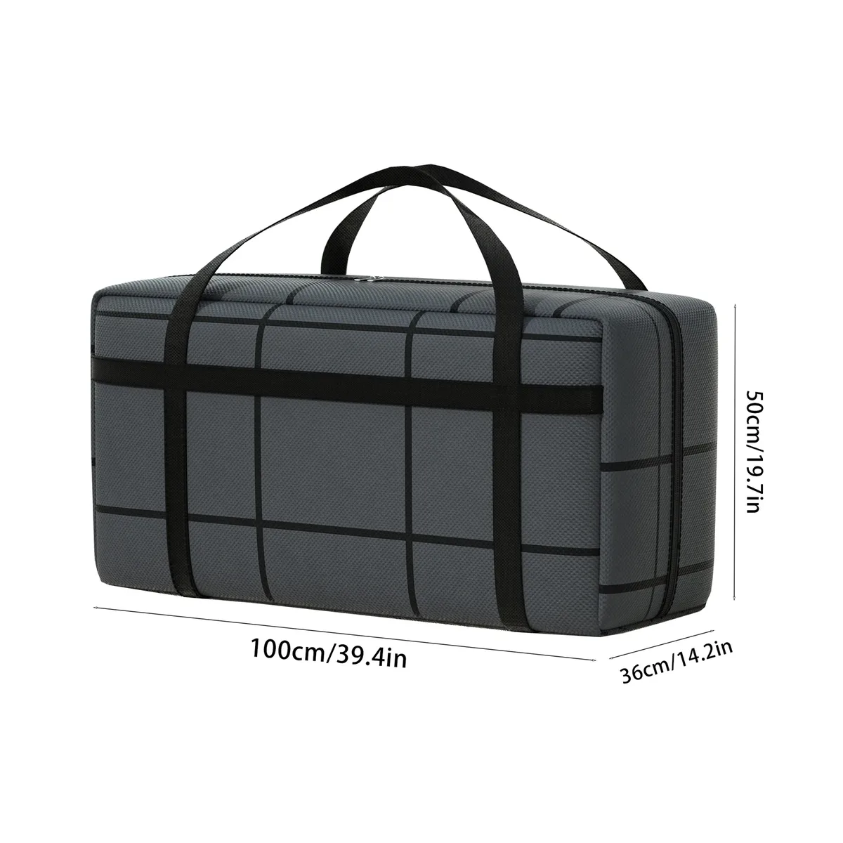 sac de rangement de camping de voyage multifonctionnel, sac polochon épais, sac mobile, sac de rangement pliable et étanche, valise