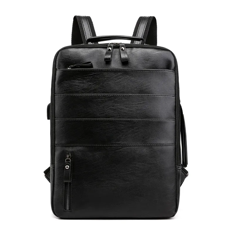sac d'ordinateur portable pour homme, sac à dos de mode avec port usb rechargeable, sac à dos de sport de plein air, sac à dos de voyage grande capacité.