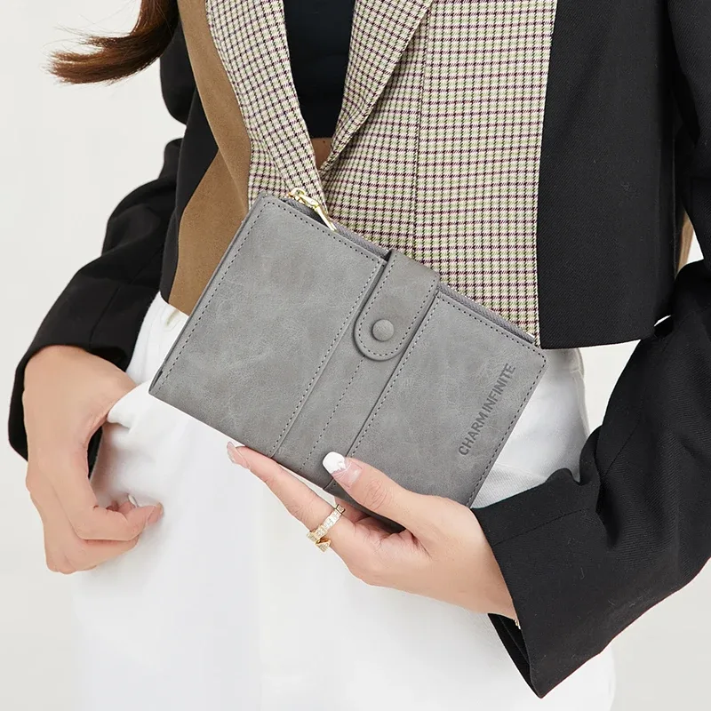 sac de passeport bloquant rfid, couleur unie pu, portefeuille à boucle zippée, porte-carte de billet, porte-passeport de voyage multifonctionnel