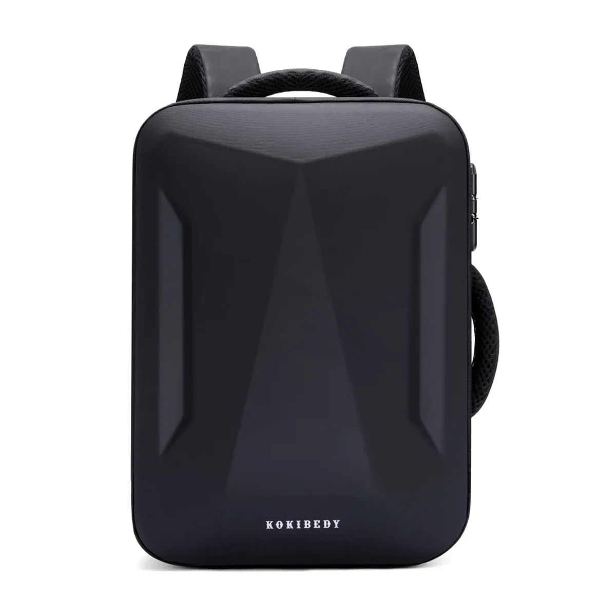 sac à dos professionnel rigide et léger avec serrure à combinaison pour homme, sac d'école grande capacité pour les voyages d'affaires, les trajets quotidiens, sac à dos de voyage pour ordinateur portable pour femme