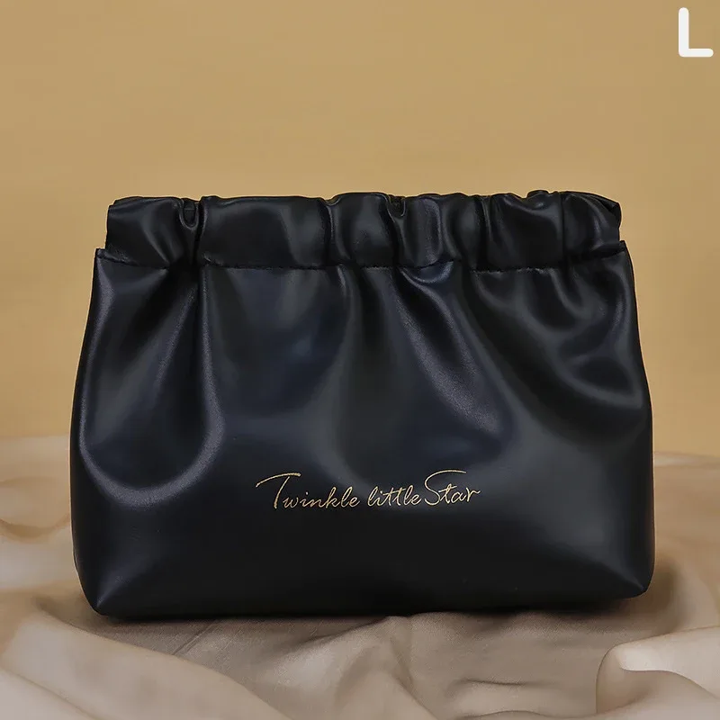 pochette portable pour dames, petits sacs à cosmétiques, mini sac de rangement simple en pu pour rouge à lèvres et maquillage, organisateur numérique de bijoux clés pour femmes
