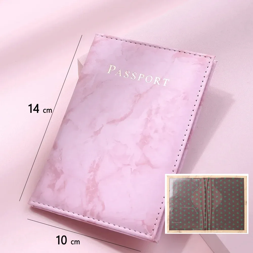 rfid anti blocage mince porte-passeport housse portefeuille de voyage pour hommes femmes multi-fonction id porte-carte bancaire accessoires