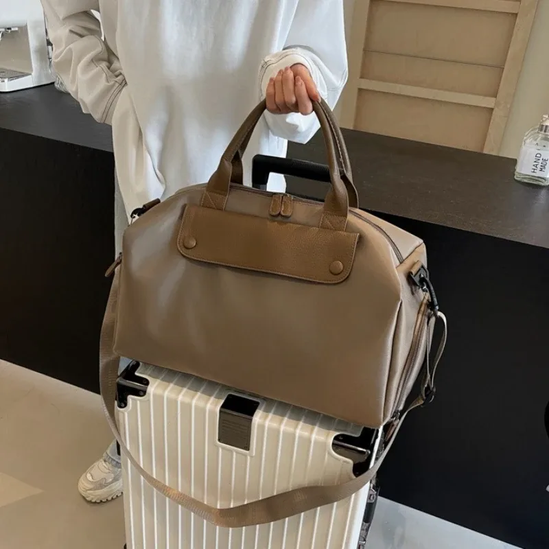sacs de sport imperméables pour femmes, sacs multifonctions de séparation sec et humide, sac à bandoulière pour entraînement physique, yoga, avec sac à chaussures