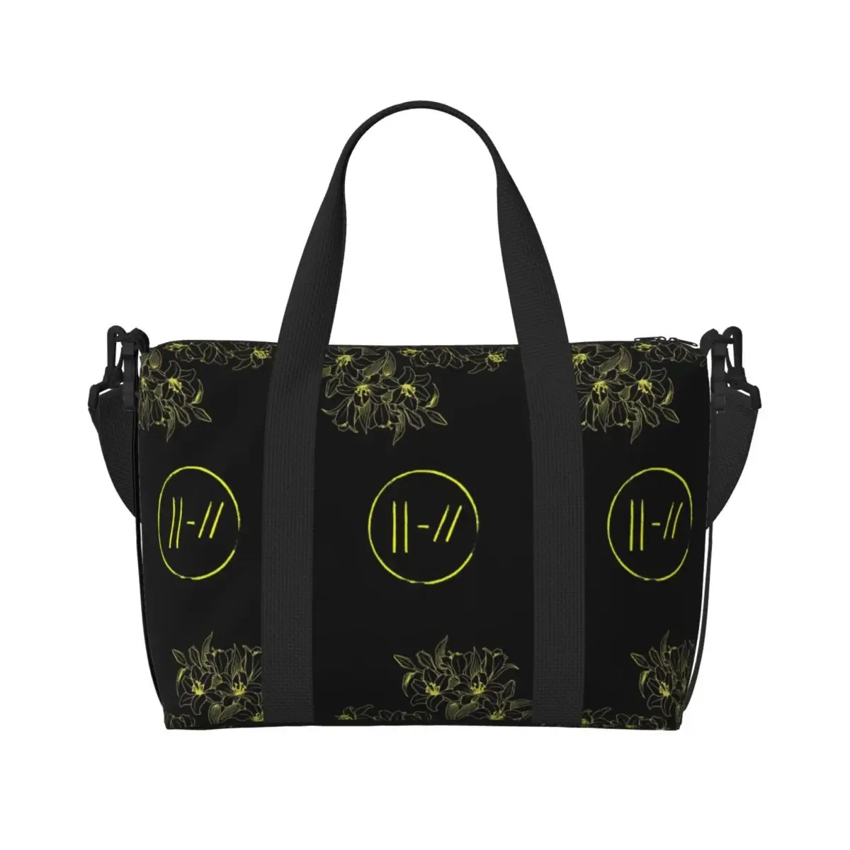 sac fourre-tout personnalisé t-twentys one p-pilots de marque classique pour femmes, sacs de voyage de grande capacité pour salle de sport et plage