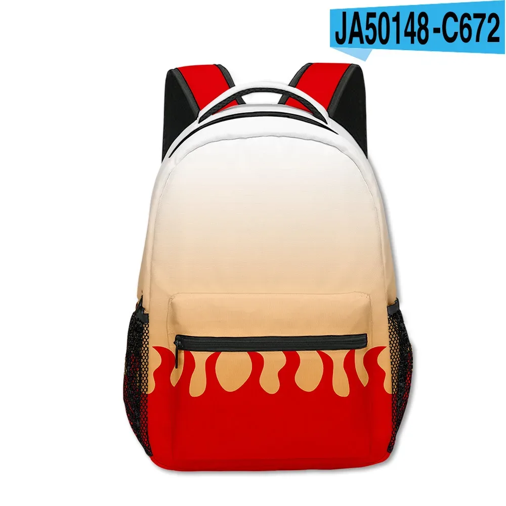 à la mode populaire nouveauté anime étudiant bookbag cahier sacs à dos impression 3d oxford imperméable garçons/filles voyage sacs à dos