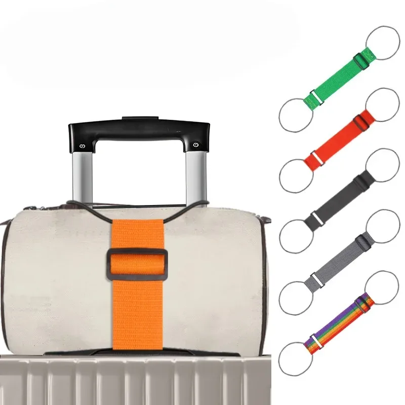 Sangle élastique pour bagages, sangle réutilisable polyvalente, accessoires de voyage simples pour valises