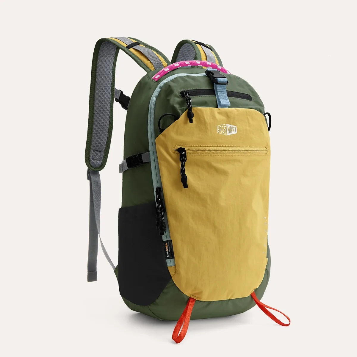 bagsmart sac à dos d'école pour femmes, sacs d'école imperméables en nylon, convient aux ordinateurs portables de 14 pouces, léger, durable, pour les voyages, les déplacements, la randonnée