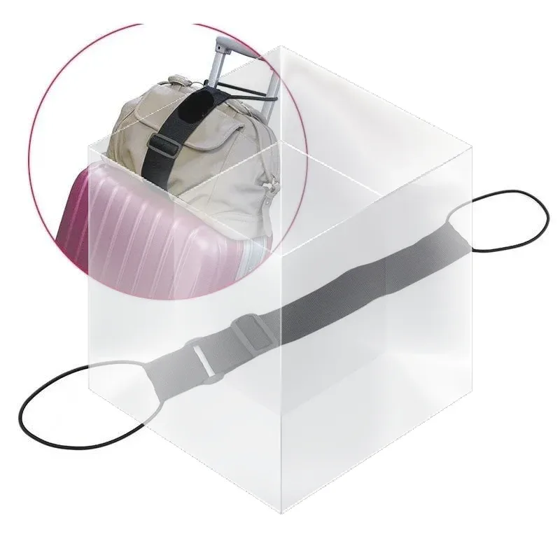 sangle de bagage élastique compacte réglable pour un transport facile et sécurisé