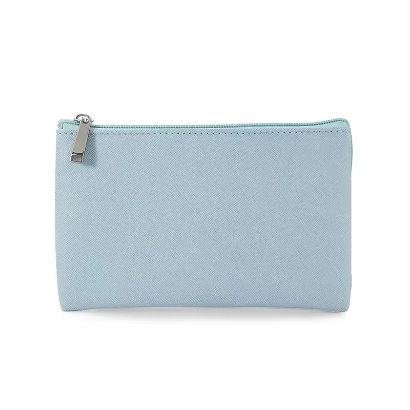 mini sac organisateur de rouge à lèvres |   pochette cosmétique portable ultra fine |   petite trousse de maquillage couleur bonbon pour femme