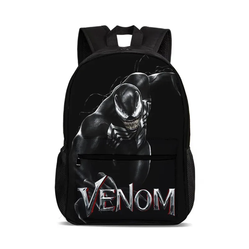 sac à dos venom school de grande capacité, sac à dos d'école à la mode, cadeau pour enfants, pratique et multifonctionnel
